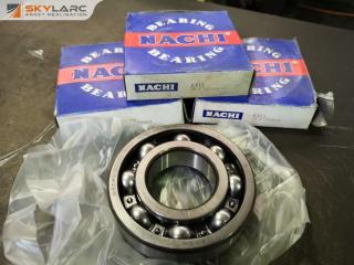 4x Deep Groove Ball Bearing Units 6311 by Nachi