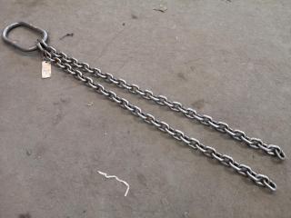 5350kg Incomplete Double Leg Lifting Chain Set