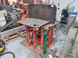 Heavy Steel Double Sided Welding Table Assembly