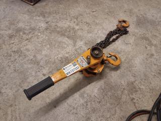 1½ Ton 1.4M Lever Block Hoist.