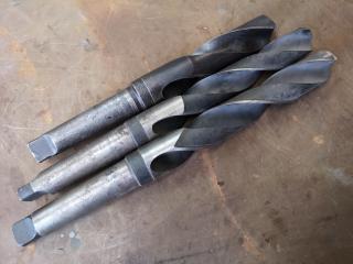 3x Mill Drill w/ Morse Taper No. 4 Shanks