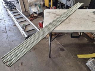 11x Threaded Rods, 2000mm x 11.8mm dia