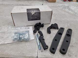Yamaha OEM Adjustable Front Peg Bracket Kit 1TP-F14A0-V0