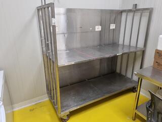 Large Stainless Shelf Trolley
