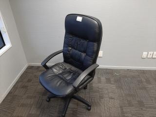 Faux Leather Executive Gas Lift Chair