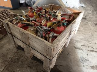 Crate of Fire Extinguisher 