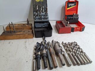 Mixed Drill Bits and Countersinks Lot