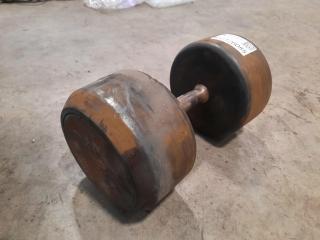 Snap Fitness 37.5KG Dumbbells