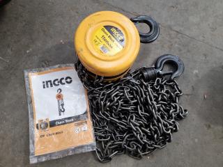 Ingco 1-Ton Chain Block