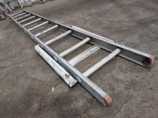 Aluminium Scaffolding Ladder - 3m Long