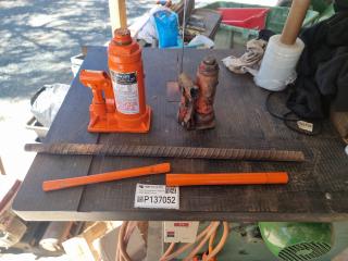 Pair of Hydraulic Bottle Jacks