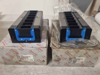 2x Rexroth Linear Guide Bearing Blocks
