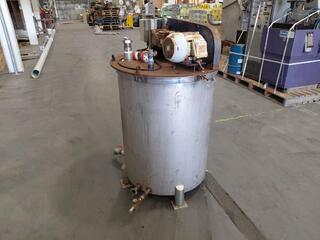 Stainless Steel Mixing Tank with WEG Motor and Radicon Gearbox