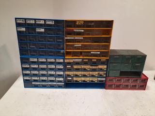 6 x Assorted Workshop Part Drawers