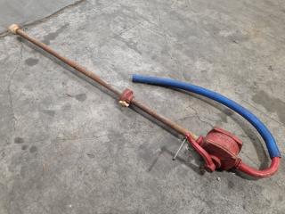 Vintage Barrel Hand Pump