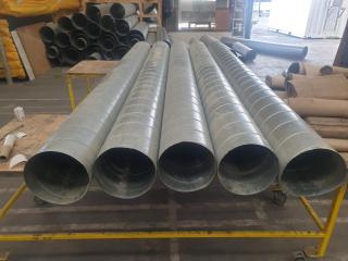 5 x Lengths 250mm Spiral Tube