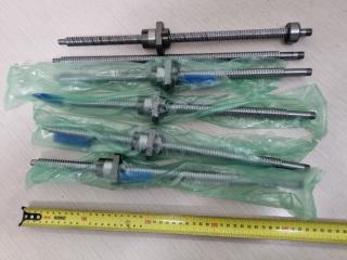 5x 400mm Ball Screw Assemblies