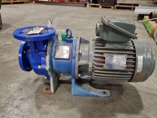 Iwaki 140mm Centrifugal Pump w/ Teco Single Phase Motor