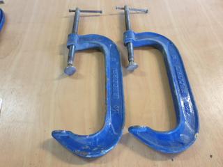 2 x Record 10" G Clamps