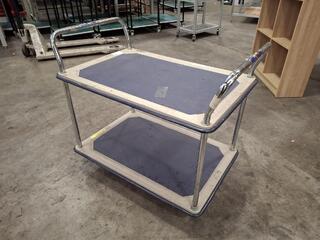 Steel Platform Trolley Cart