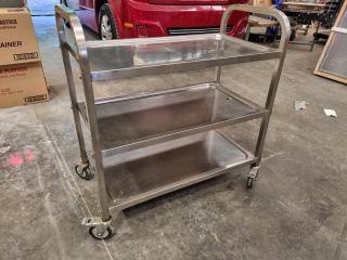 Stainless Steel Shelf Trolley