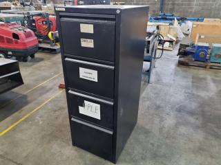 Precision 4-Drawer Steel Filing Cabinet