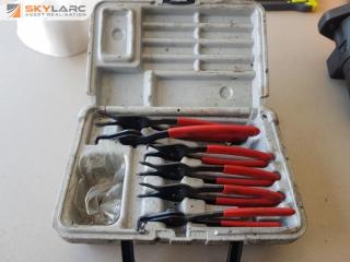 Set of Milbar Circlip Pliers