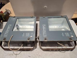 2 Philips Tempo Flood Lights