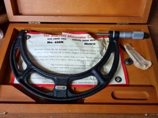 Starrett Outside Micrometer Caliper, 175mm