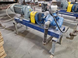 Viking Industrial Pump Assembly w/ SEW Eurodrive Motor & Reduction Box