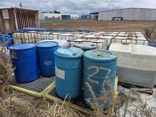 Large Lot of Foundry Chemicals