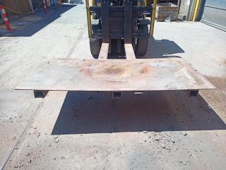 Large Plate Steel Pallet