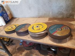 Large Lot of New 230mm Grinding and Cutting Discs