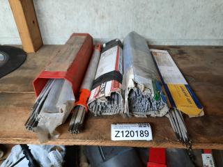 Lot of Various Welding Electrodes