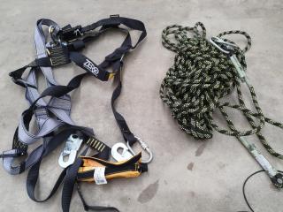 Zero Roofers Harness & Rope