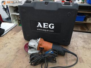 AEG 125mm Corded Angle Grinder w/ Hardcase