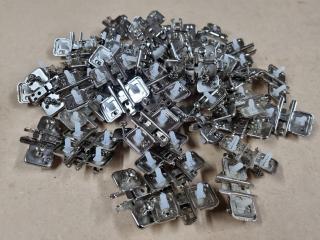 60x Blum 0mm Hinge Mounting Plates, Bulk Lot