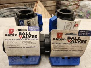 4 x 2" Guyco Ball Valves