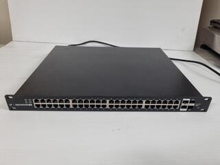 Ubiquiti EdgeSwitch 48 750W Gigabit Managed PoE+ Switch