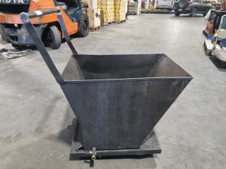Heavy Duty Scrap Metal Tipping Bin Trolley