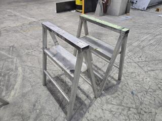 2 x Aluminum Trestles 