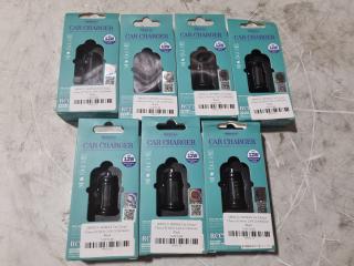 7x Remax Dual USB Car Chargers