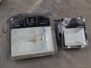 2x Commercial Exterior Lights