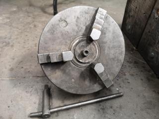 3-Jaw Lathe Chuck, 250mm Diameter