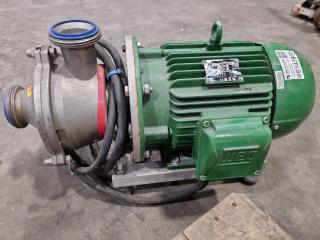 WEG 7.5kW Electric Motor w/ Centrifugal Pump