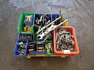 Pallet Assorted Industrial Manufacturing Parts, Tools, components 