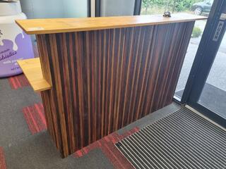 Wooden Reception Desk Counter