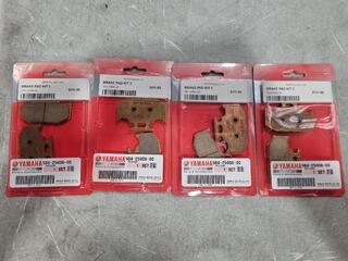 Yamaha Brake Pad Kits 5B4-25806-00, 4x Kits, New