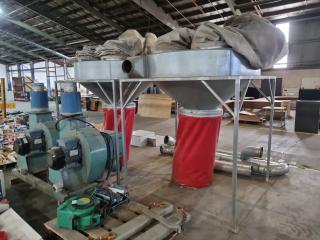 Two Bag Industrial Dust Extractor 