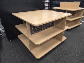 Retail Display Shelving Unit 